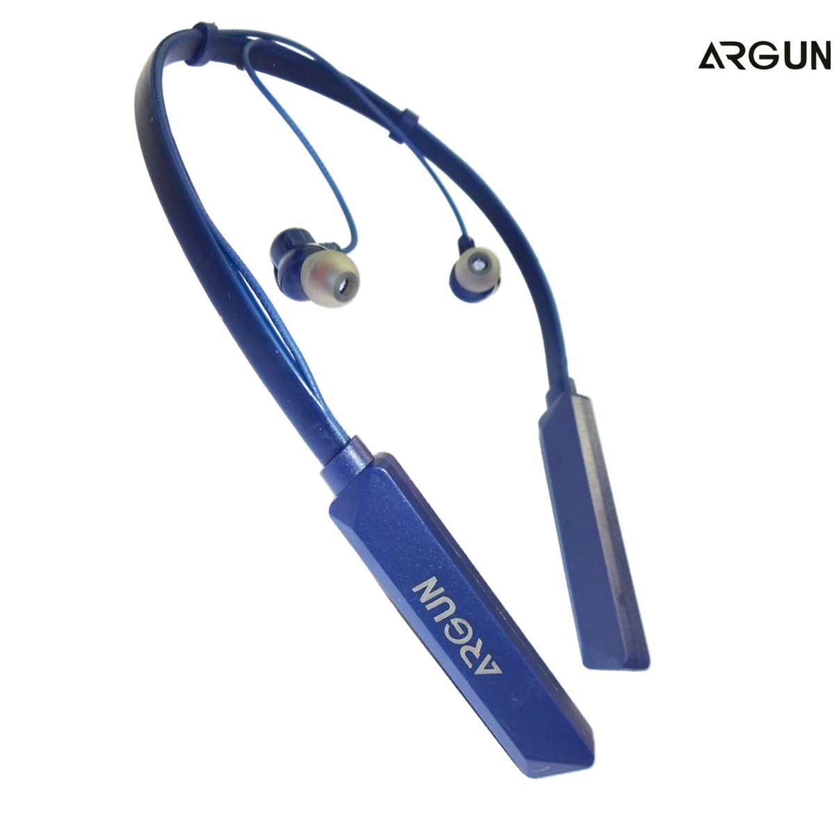 ARGUN ARG Wireless Neckband 40 Hrs Playtime Wireless Neckband With Deep Bass Bluetooth Headset (Blue, In the Ear)